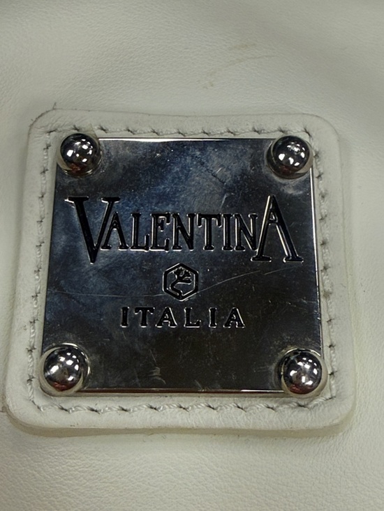 Valentina Italia Leather Convertible Backpack Sling Bag Purse Color: Ivory main image 14